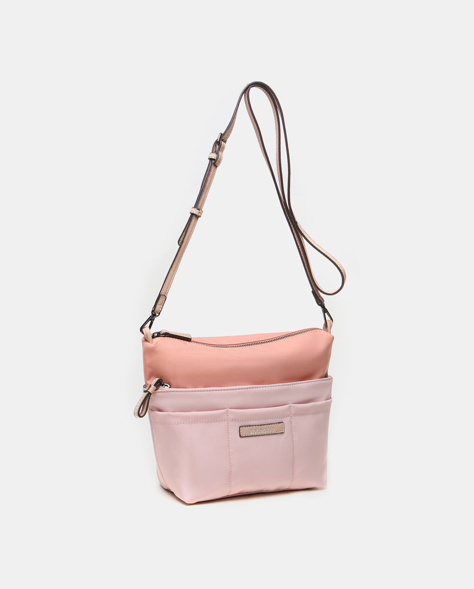 abbacino-organizador-bolso-materiales-reciclados-rosa image 2