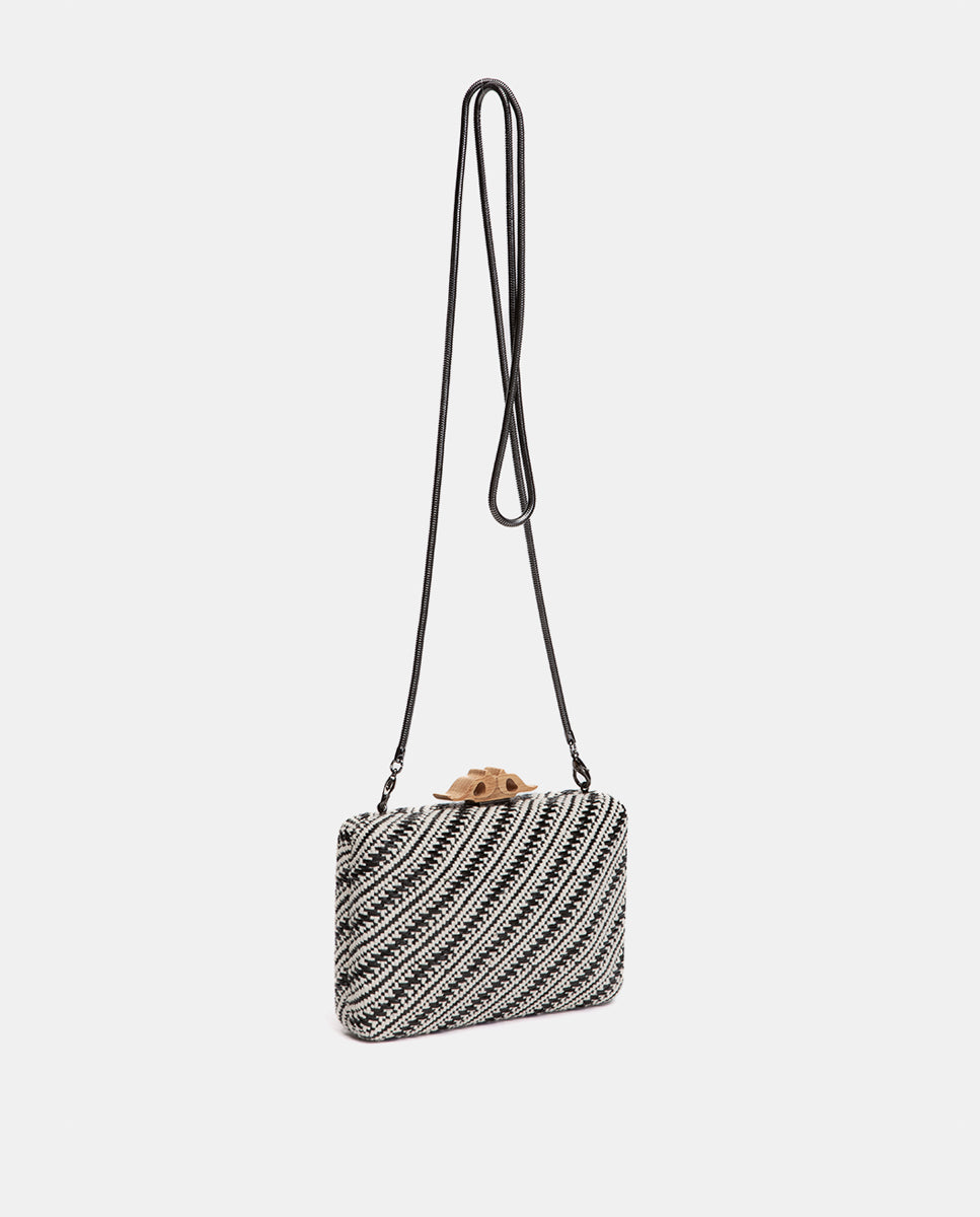 abbacino-clutch-fiesta-negro-geom-trico image 4