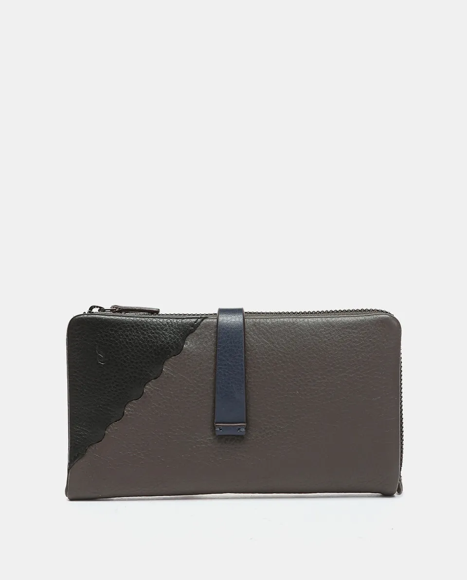 abbacino-cartera-grande-mujer-piel-bicolor-gris image 1