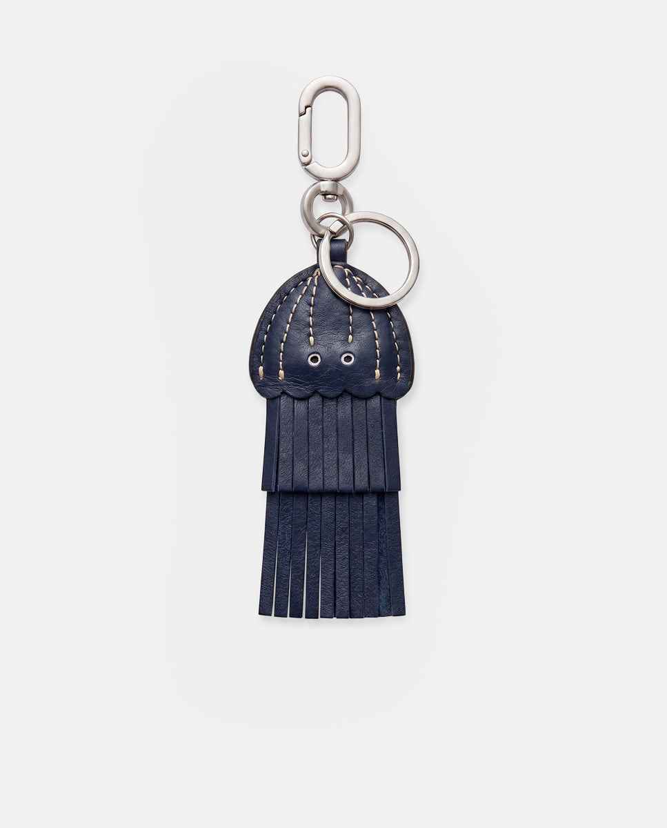 abbacino-llavero-charm-medusa-piel-azul image 1