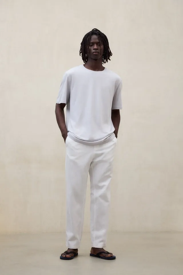 ecoalf-pantalones-gina-blanco image 1