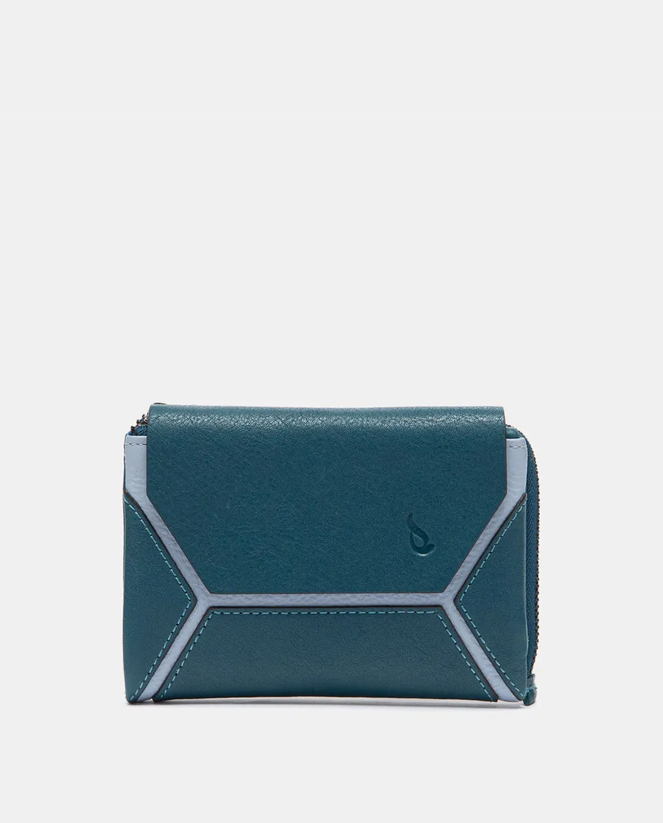 abbacino-cartera-mediana-mujer-en-piel-azul image 1