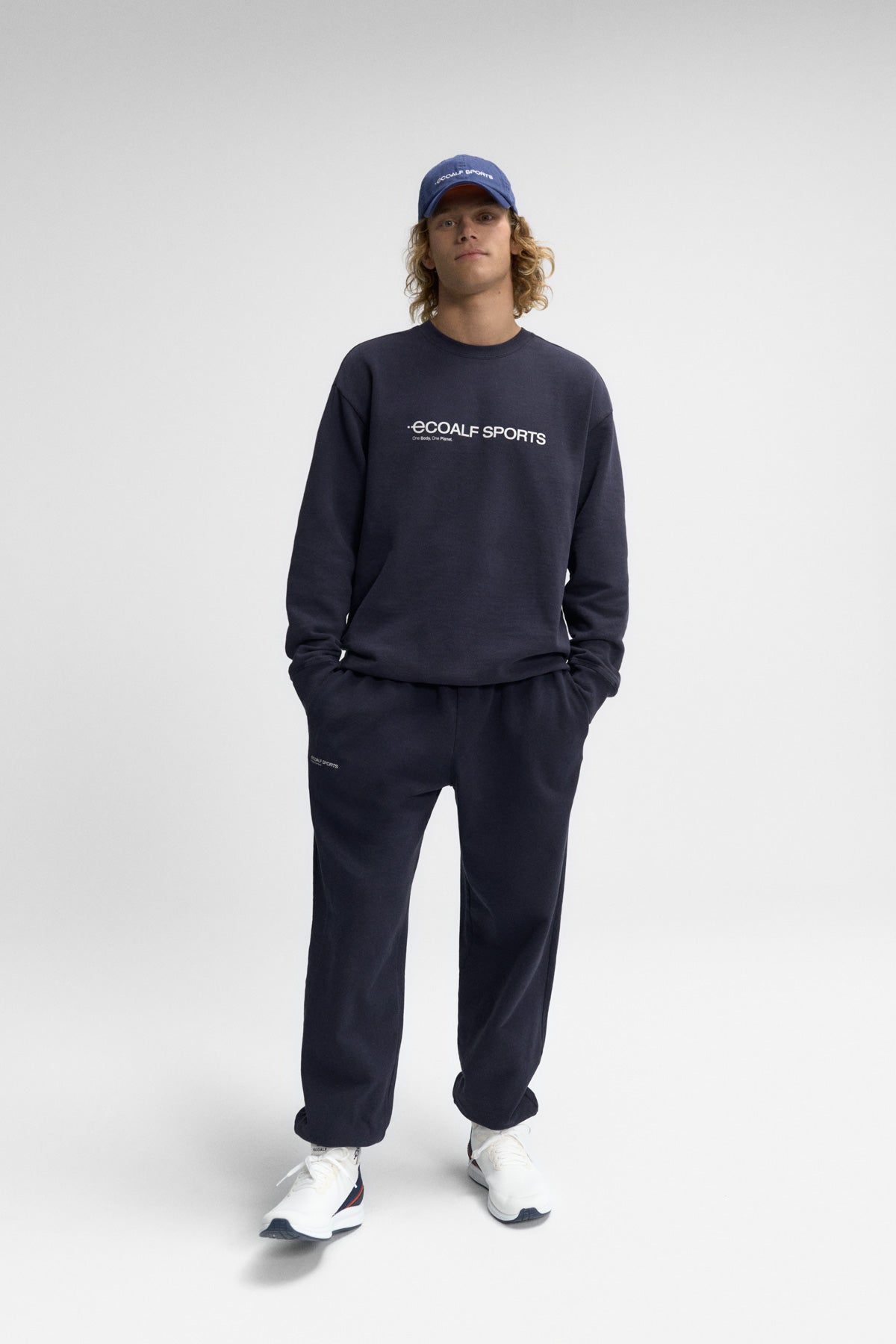 ecoalf-pantal-n-unisex-california-azul-marino-100-algod-n-reciclado image 2
