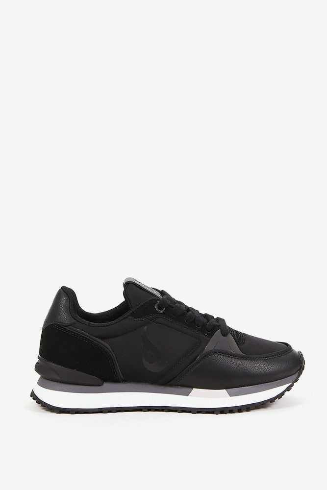 abbacino-zapatilla-mujer-negro-piel-y-textil image 1