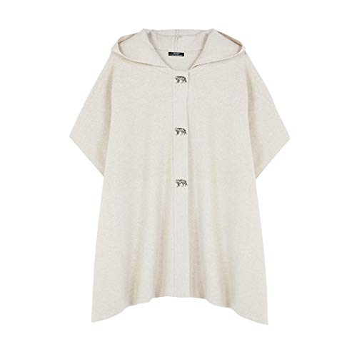 parfois-poncho-de-punto-con-capucha-mujer image 3