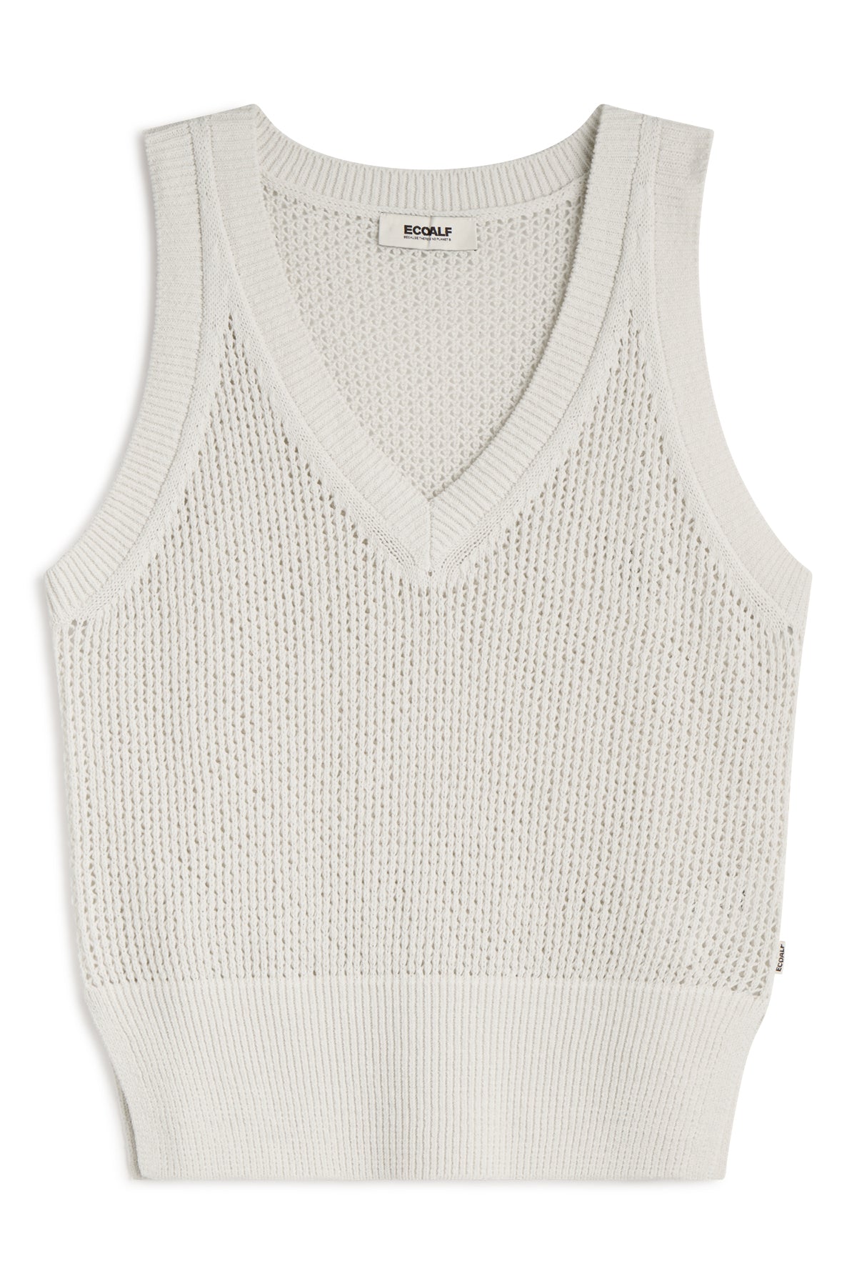 jersey-colda-beige-de-ecoalf-para-mujer-45-algod-n-reciclado-punto-calado-fit-re image 5
