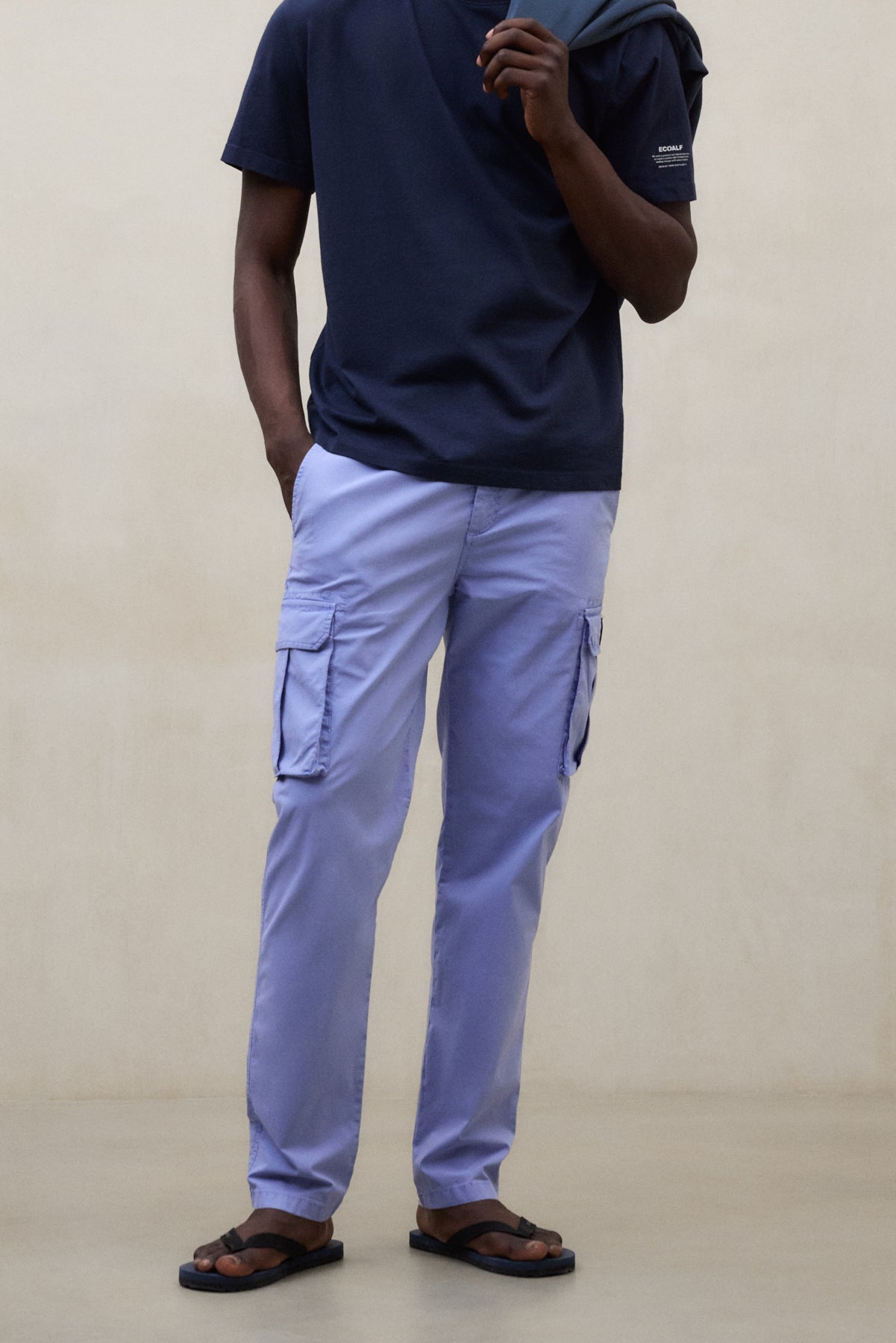 ecoalf-pantalones-ethicargo-azul-cargo-de-algod-n-regenerativo-para-hombre image 2