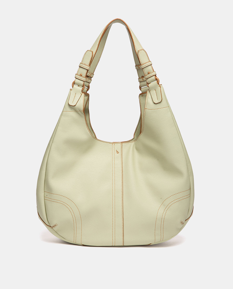 abbacino-bolso-hombro-hobo-grande-verde-reciclado image 4