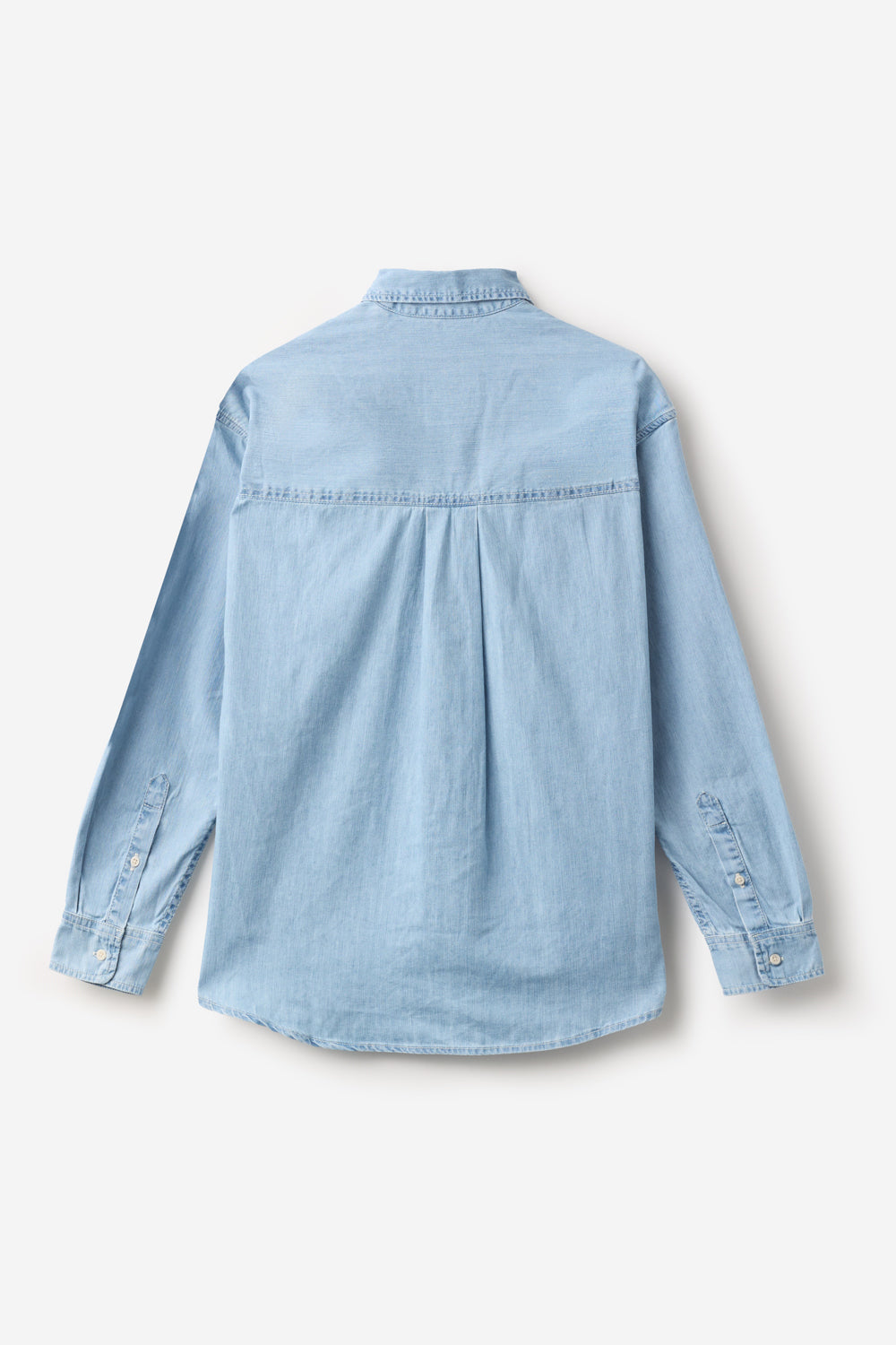 ecoalf-camisa-vaquera-daria-denim-100-algod-n-reciclable-con-botones-de-corozo-y image 3