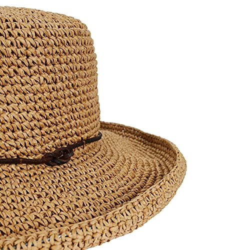 parfois-sombrero-textura-rafia-mujer-beige image 6
