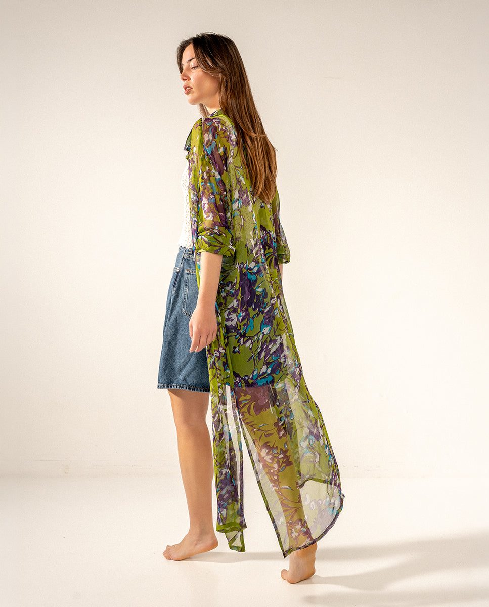 abbacino-t-nica-viscosa-estampado-floral-verde-talla-nica image 2
