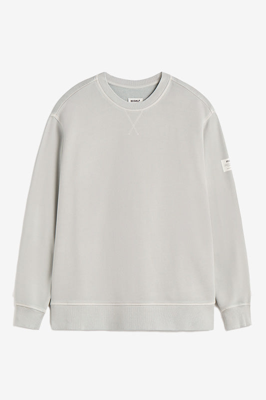 ecoalf-sudadera-arecife-gris-claro-de-mujer-50-algod-n-reciclado-fit-regular-veg image 5