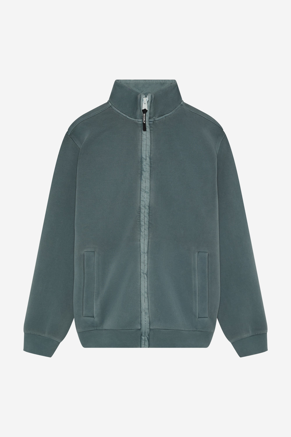 ecoalf-chaqueta-de-neopreno-gus-verde-para-hombre-algod-n-org-nico-fit-regular image 7