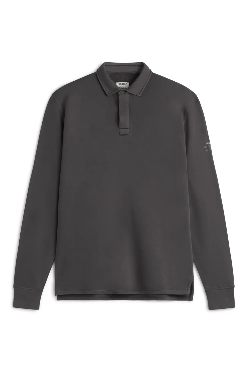 ecoalf-sudadera-polo-brendan-gris-oscuro-de-hombre-100-algod-n-reciclado image 1