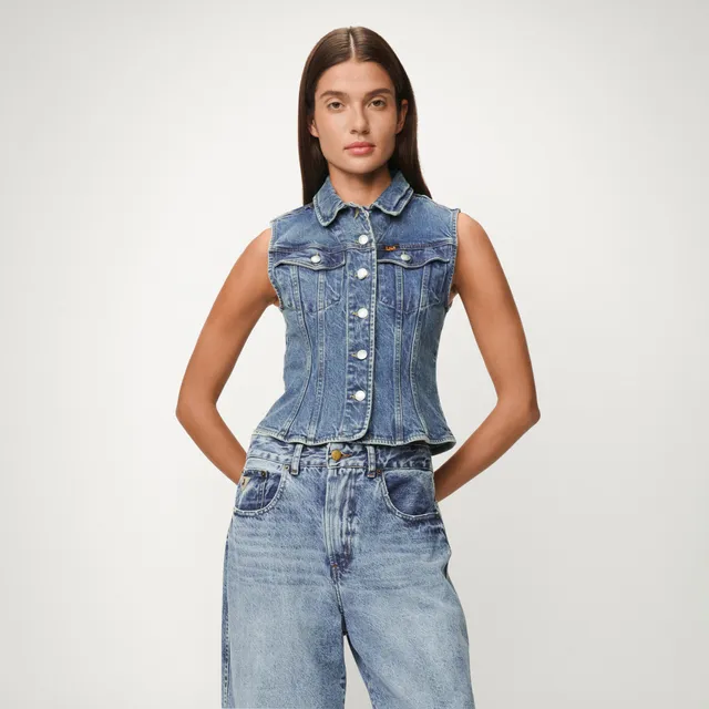 lois-celine-vest-3558-7926-top-de-denim-con-botones-en-stone-vintage image 1