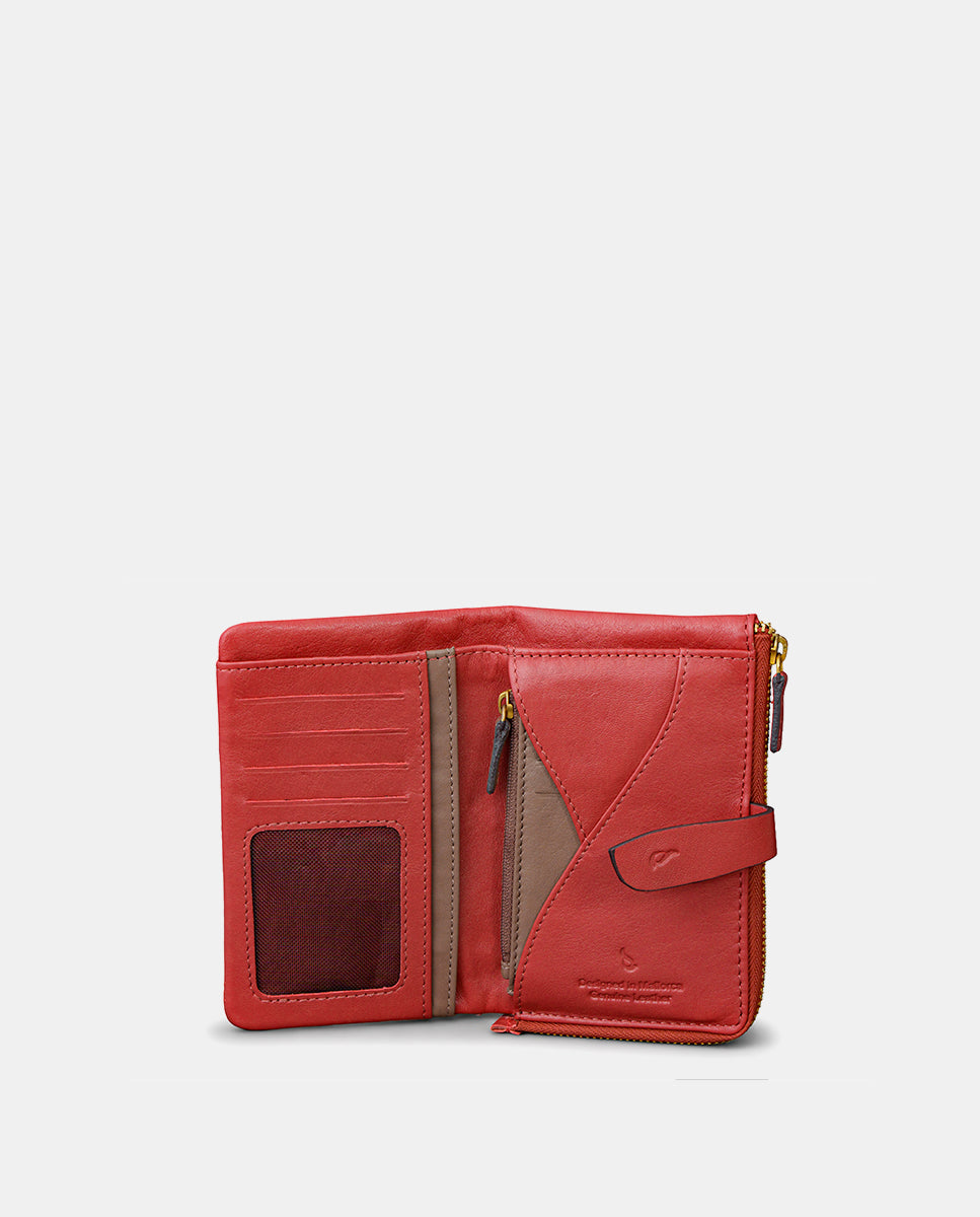 abbacino-cartera-mediana-de-mujer-en-piel-roja image 2