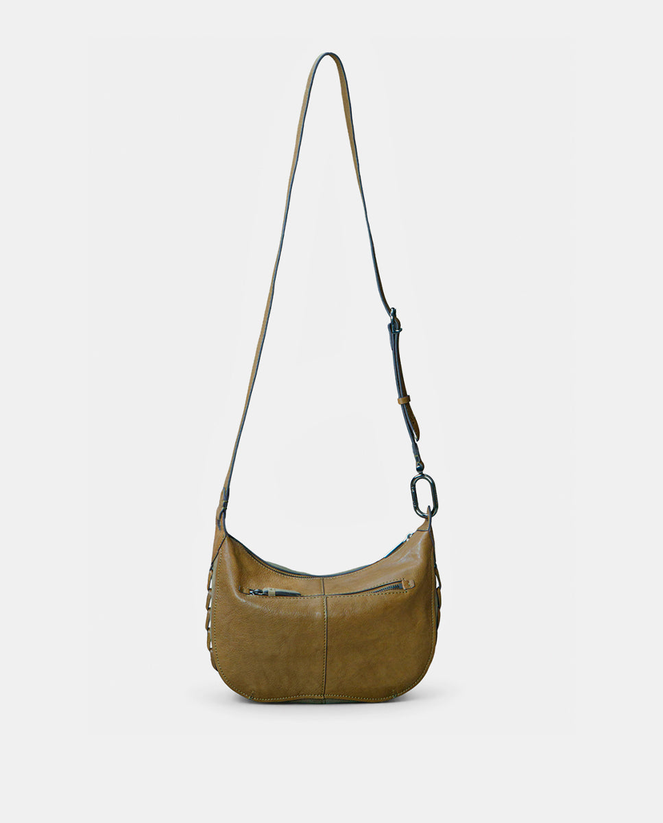bandolera-abbacino-lua-en-nobuck-verde-con-trenzado-lateral image 6