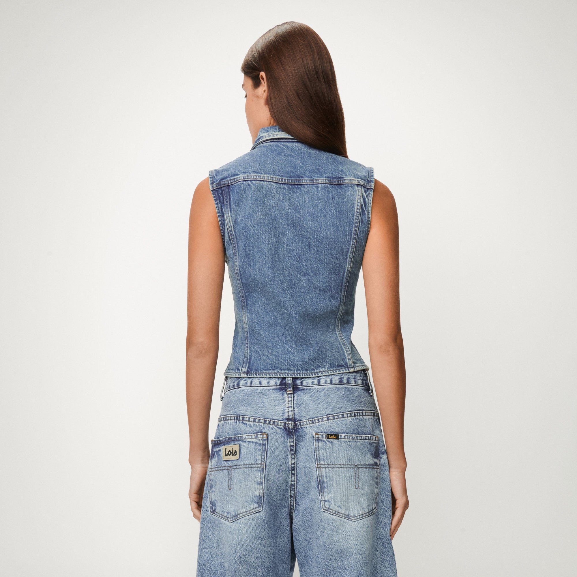lois-celine-vest-3558-7926-top-de-denim-con-botones-en-stone-vintage image 3