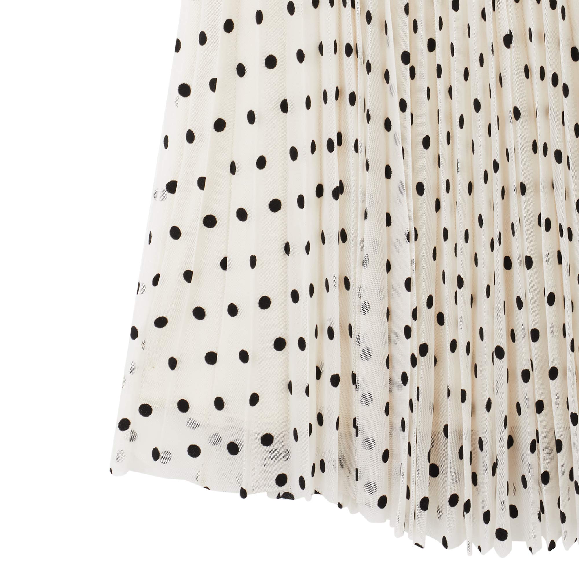 parfois-falda-plisada-estampado-lunares-mujer-tejido-crudo image 2