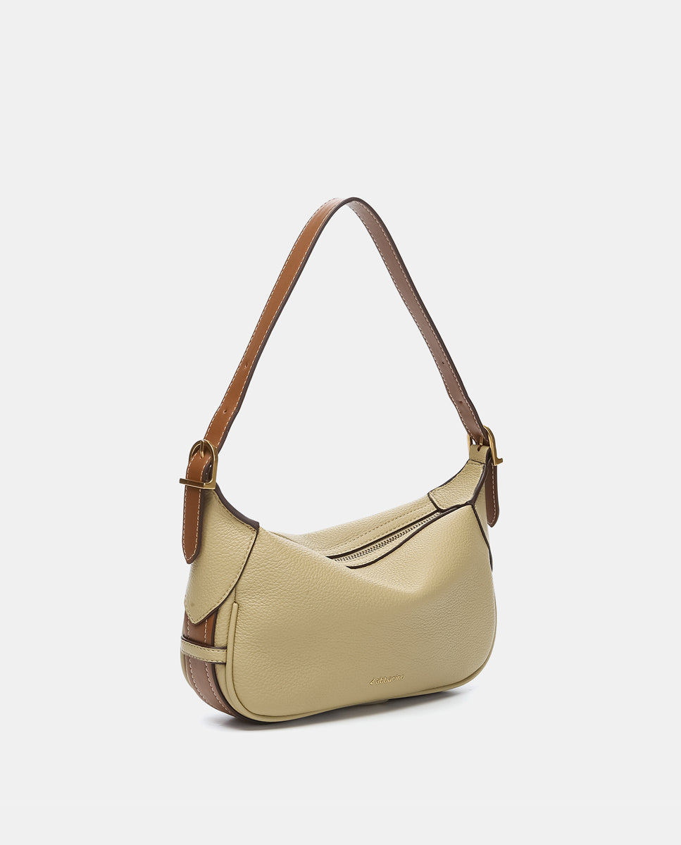 abbacino-bolso-de-hombro-amarillo-reciclado image 2