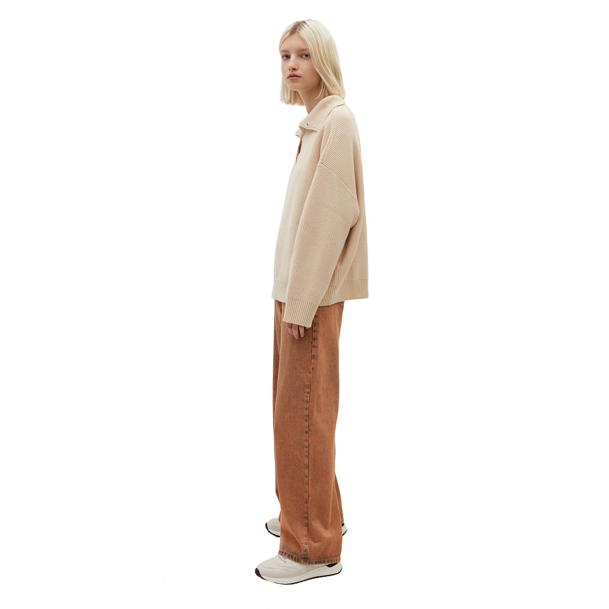parfois-jersey-de-punto-cuello-alto-con-botones-mujer image 3