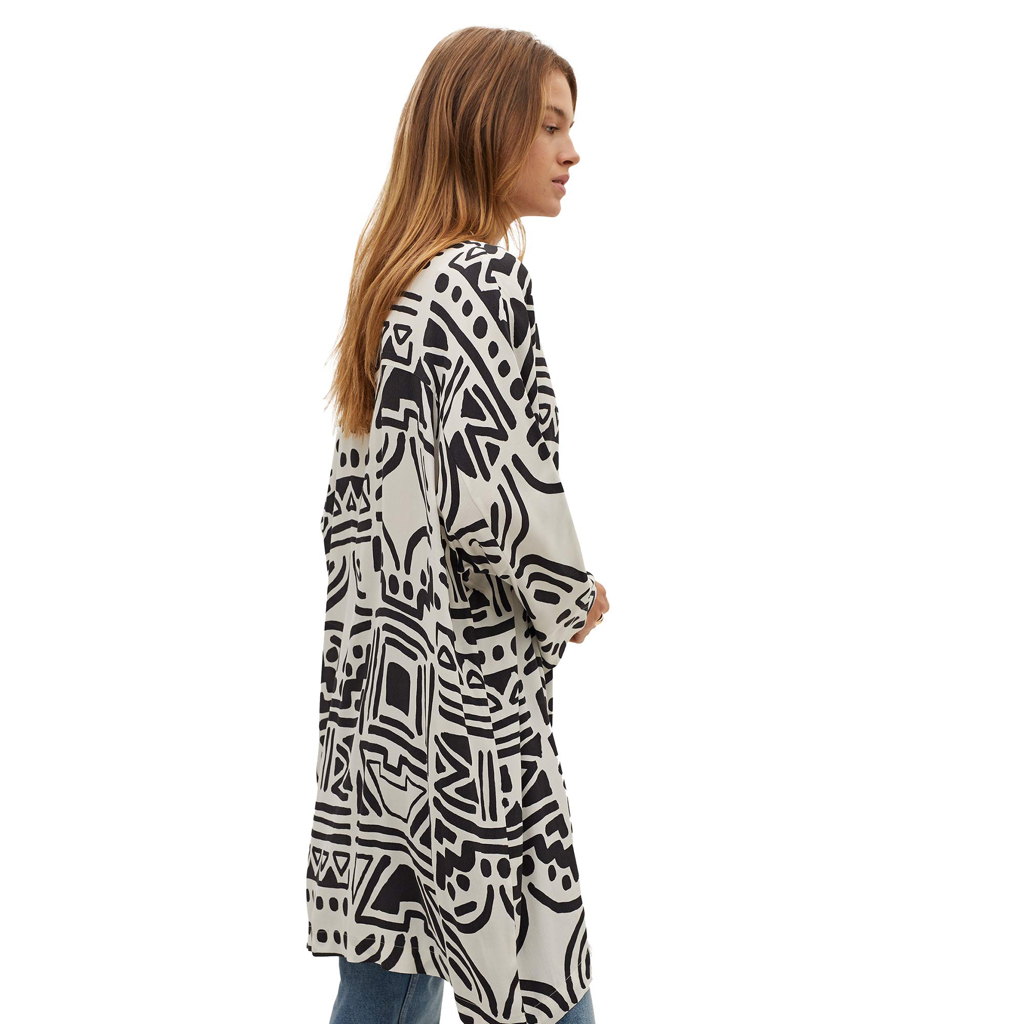 parfois-vestido-camisero-estampado-mujer-2 image 5