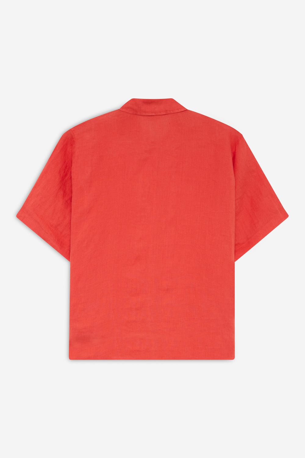 ecoalf-camisa-melania-naranja-de-mujer-80-lino-y-20-lino-reciclado-ligera-y-vega image 4