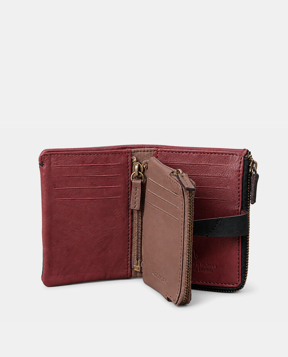 abbacino-cartera-peque-a-piel-negra-mujer-con-monedero image 2