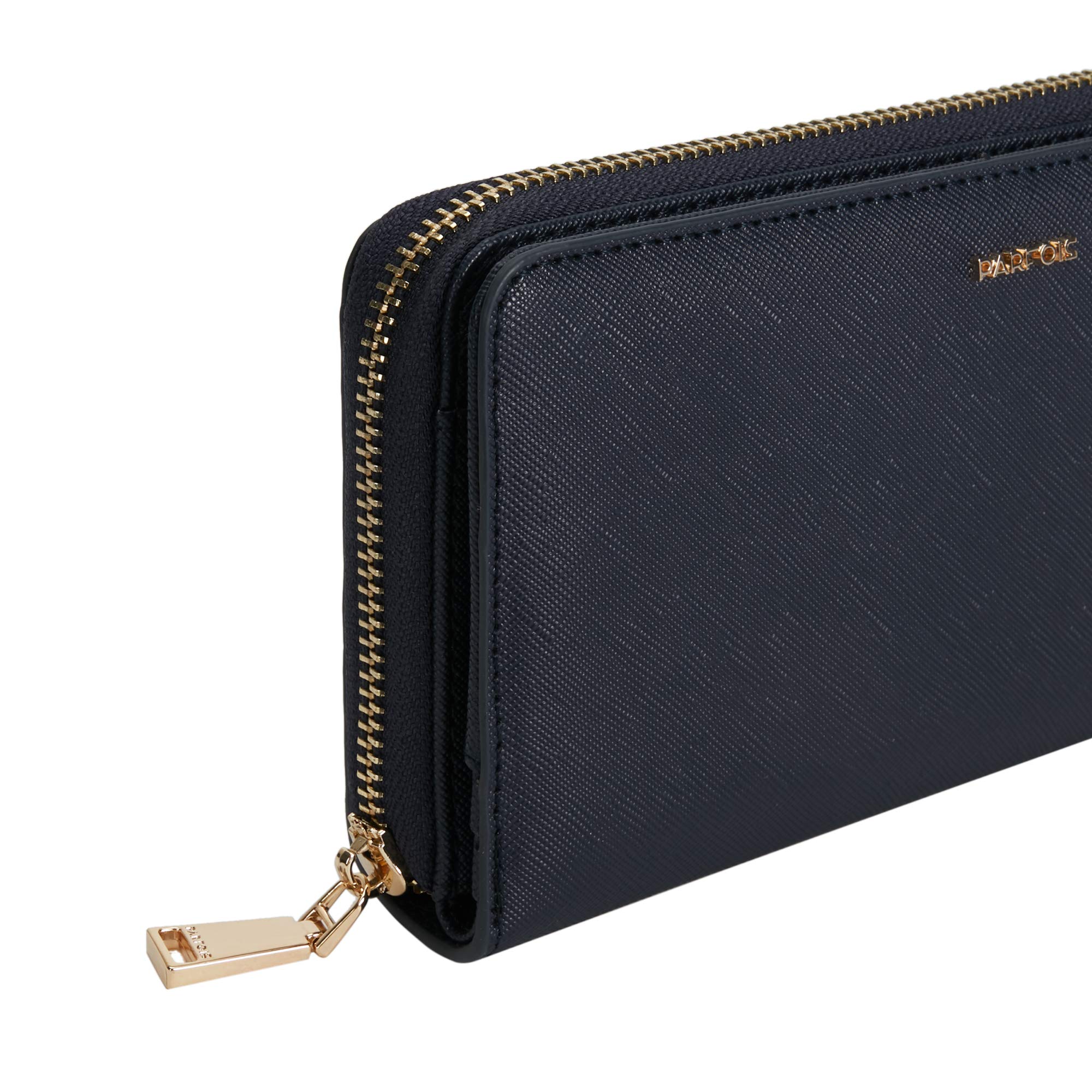 parfois-cartera-alargada-lisa-mujer-talla-l-azul-marino image 2