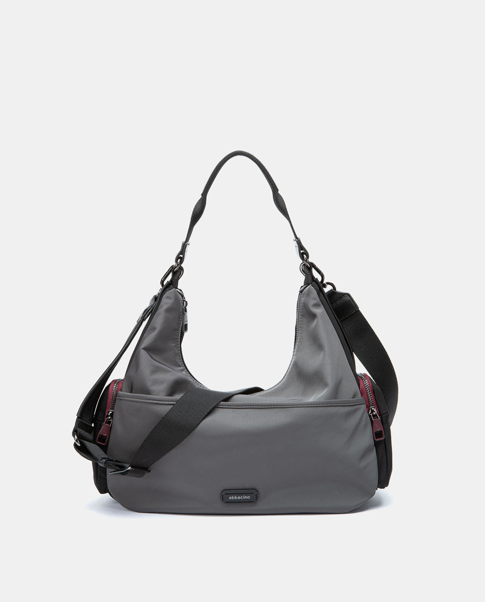 abbacino-bolso-de-hombro-en-materiales-reciclados-gris image 4