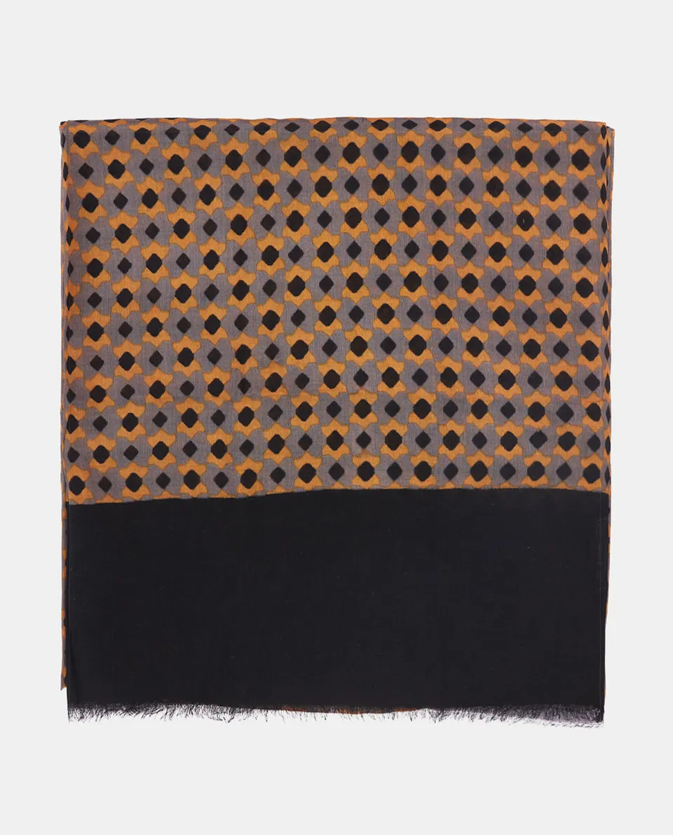 pa-uelo-viscosa-abbacino-geom-trico-negro image 1