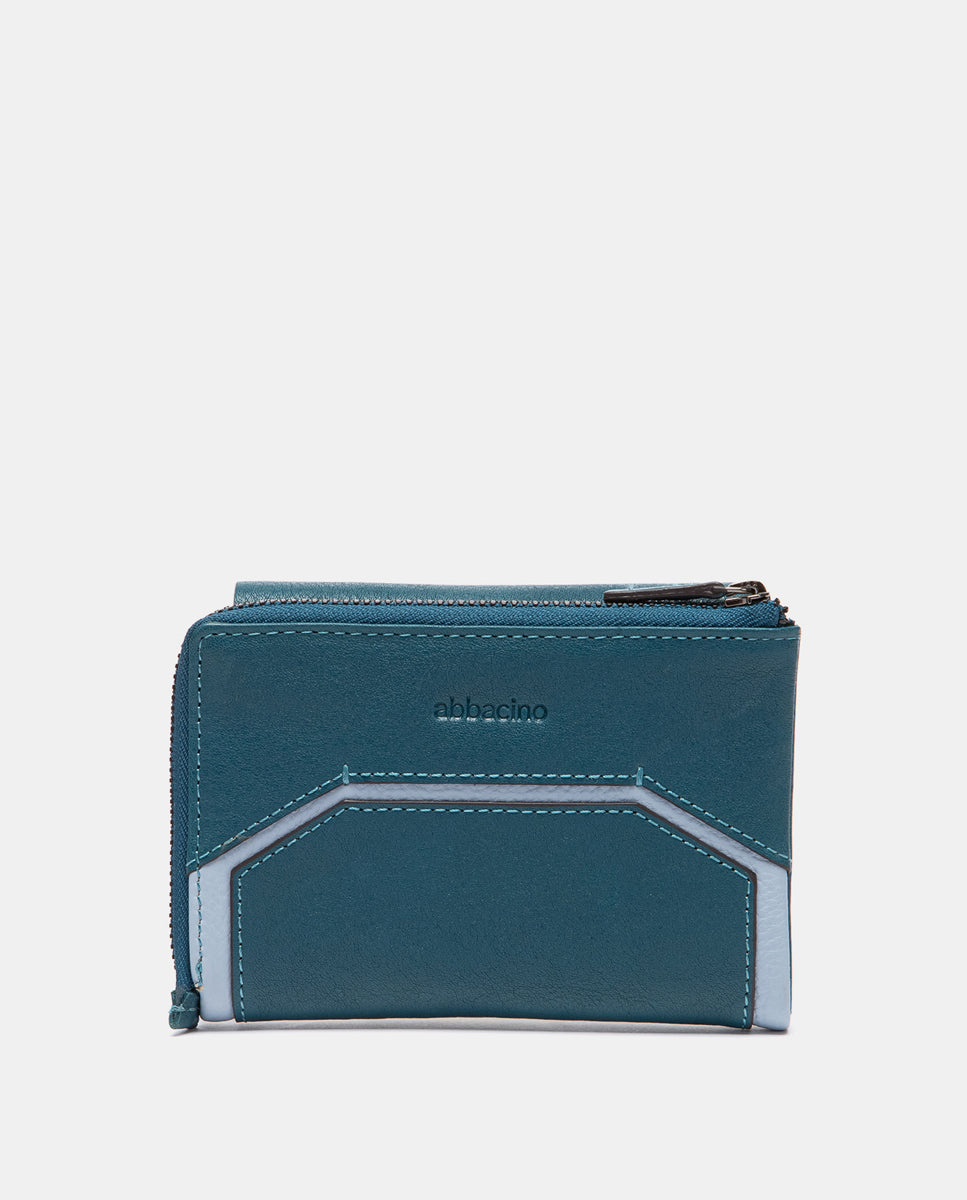 abbacino-cartera-mediana-mujer-en-piel-azul image 3
