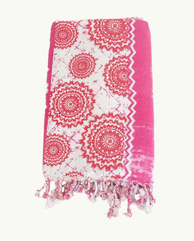 toalla-de-algod-n-kbas-color-fucsia-rebajas-ss26 image 1