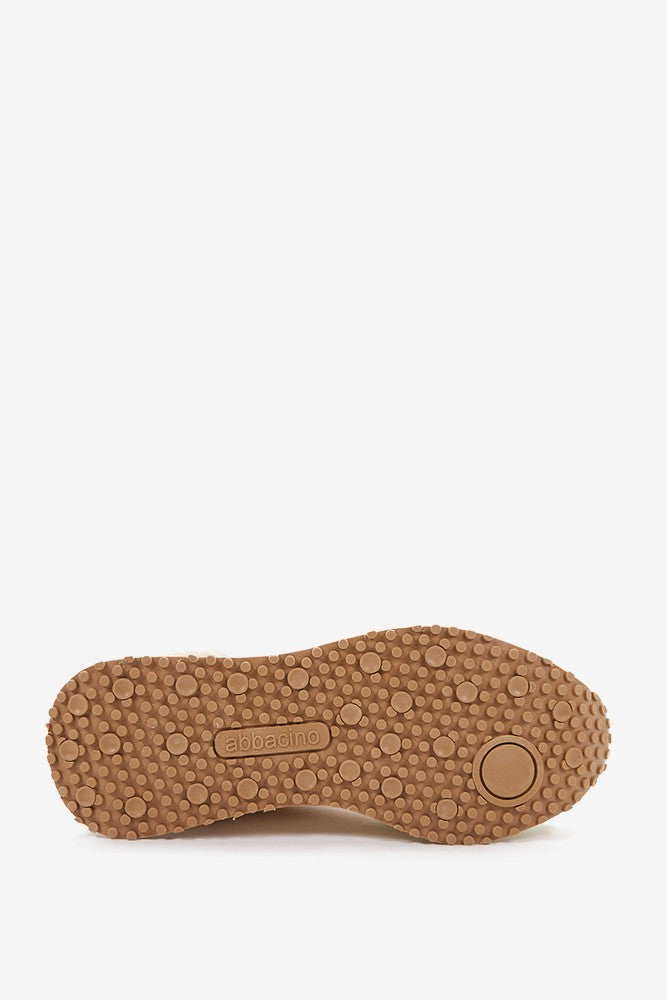 abbacino-zapatilla-mujer-beige-piel-y-textil-2-cordones image 6