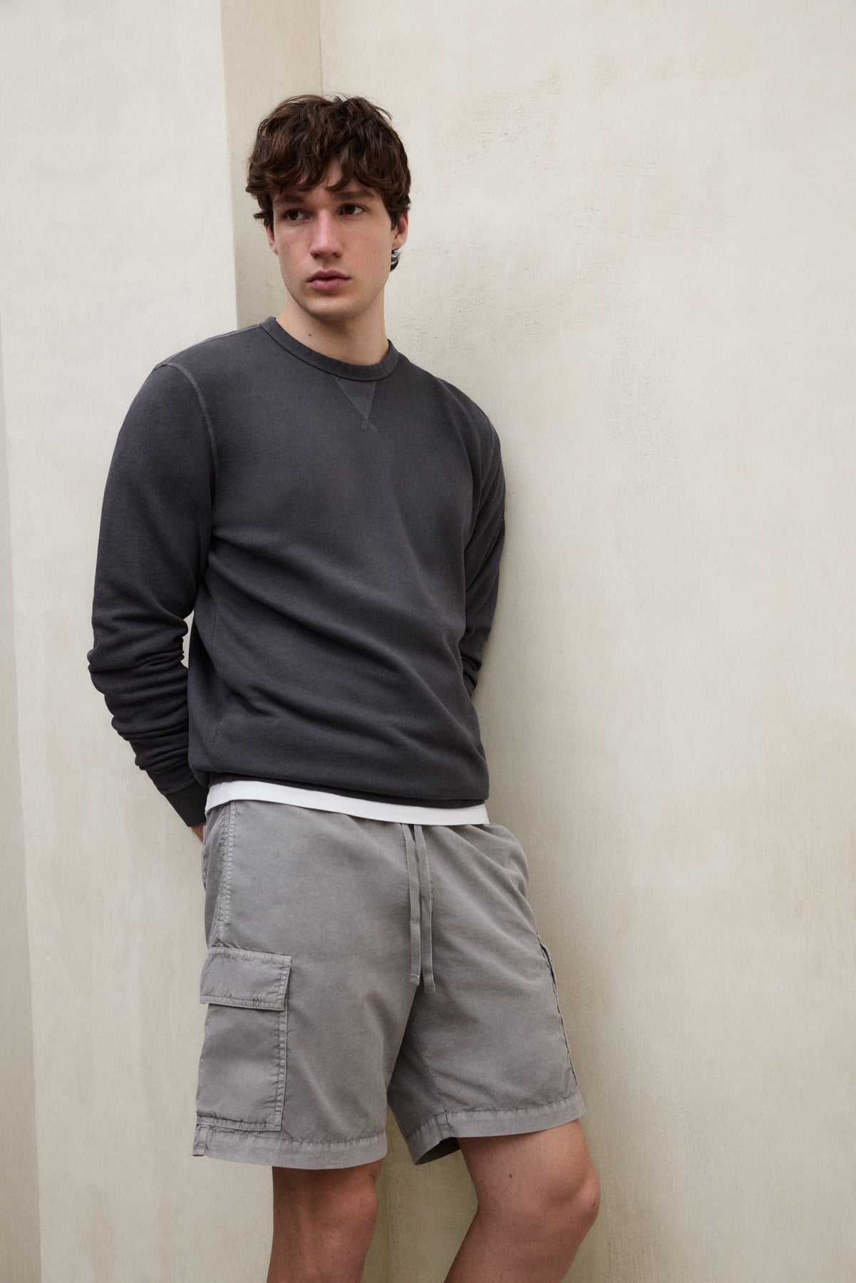 sudadera-ecoalf-gola-algod-n-reciclado-gris-oscuro-hombre image 3
