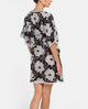 abbacino-caft-n-algod-n-estampado-floral-blanco-y-negro image 2