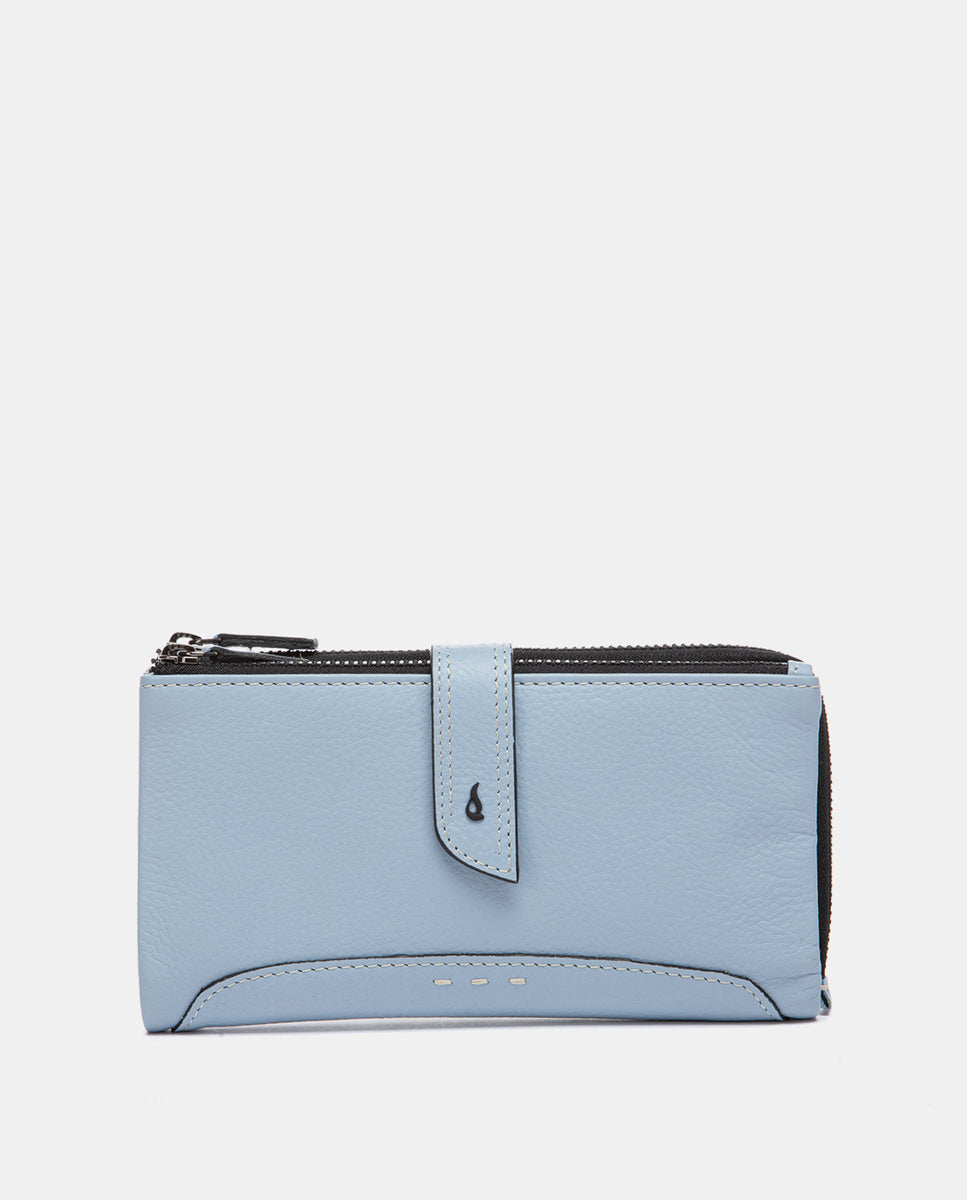 abbacino-cartera-grande-piel-azul-claro-vacuna-premium image 1