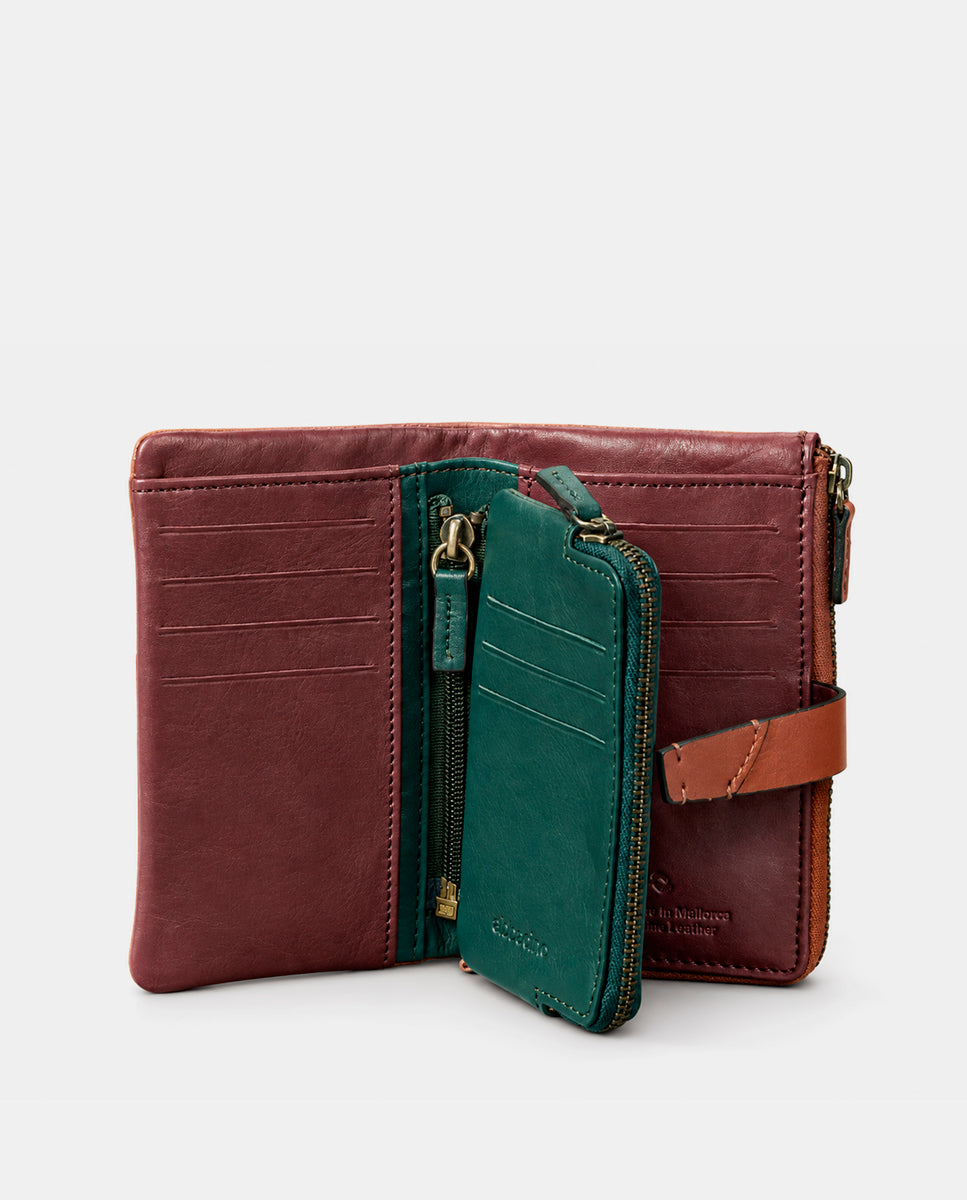 abbacino-cartera-mediana-mujer-piel-cognac-trenzada image 2