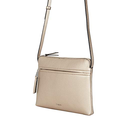 parfois-clutch-bandolera-con-bolsillo-exterior-mujer-talla-m-plateado image 8