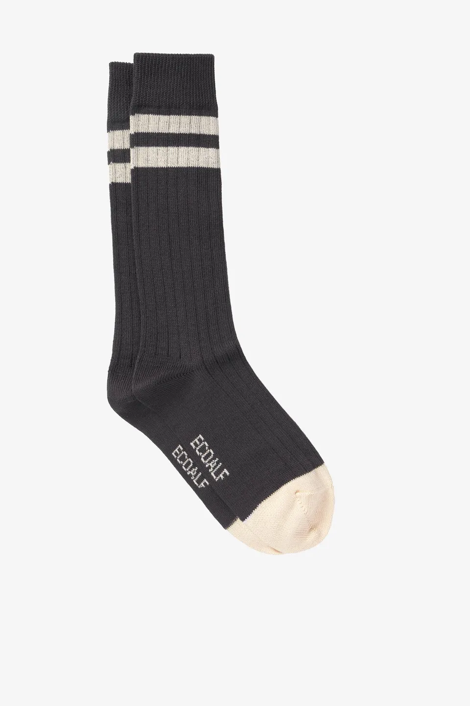 calcetines-ecoalf-birubi-gris-oscuro-unisex-42-algod-n-reciclado-hechos-en-espa- image 1