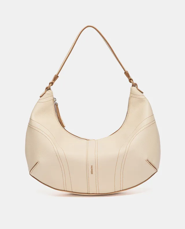 bolso-de-hombro-peque-o-beige-abbacino-de-materiales-reciclados image 1