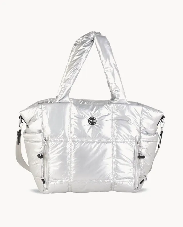 kbas-shopper-de-nylon-con-cremallera-color-plata image 1