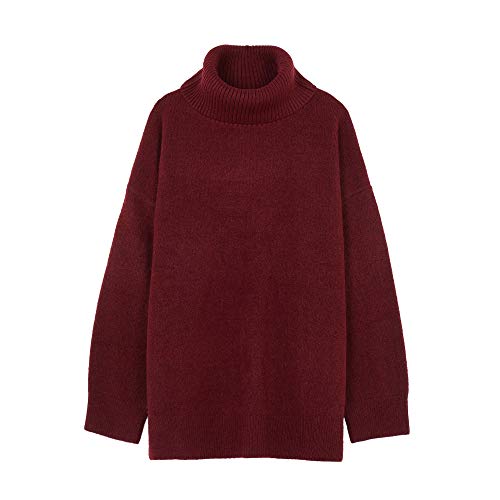 parfois-jersey-grape-punto-burdeos-mujer-talla-nica image 8