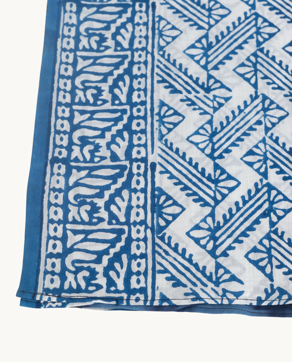 pareo-de-algod-n-kbas-color-azul-fresco-y-ligero image 3