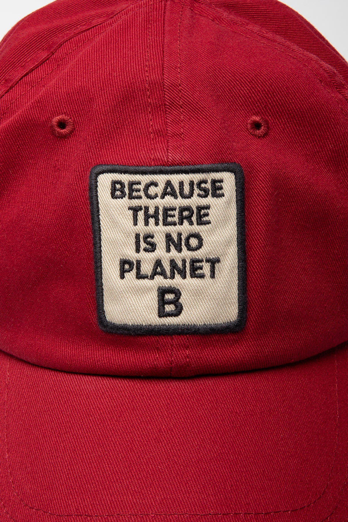 ecoalf-gorra-patch-roja-70-algod-n-org-nico-y-30-reciclado-talla-59-unisex image 3