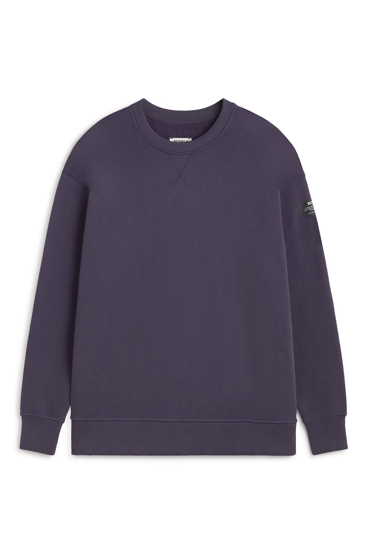 sudadera-storm-de-ecoalf-50-algod-n-reciclado-y-50-algod-n-org-nico-morada-mujer image 6
