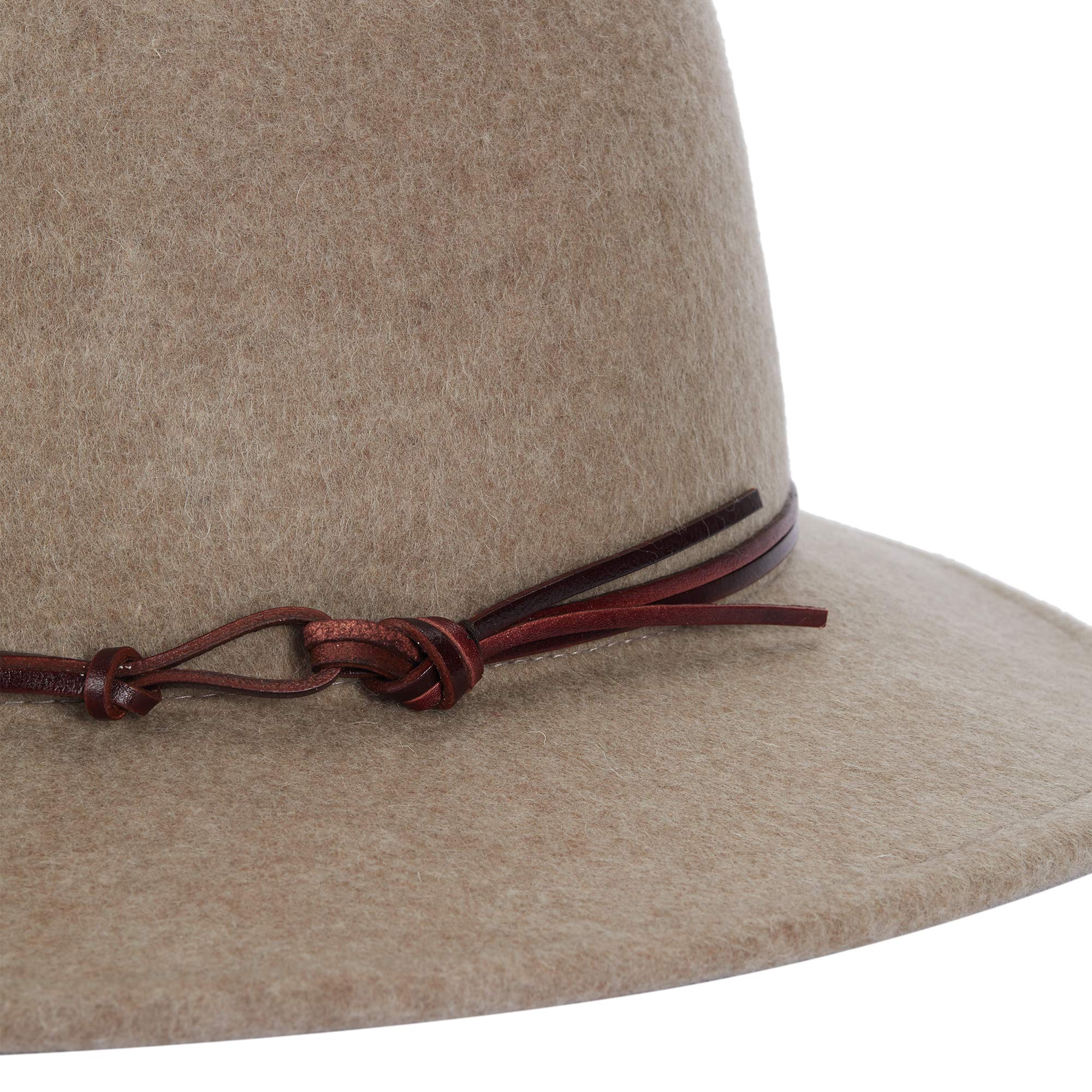 parfois-sombrero-fedora-de-lana-gris-con-cinta-mujer image 2