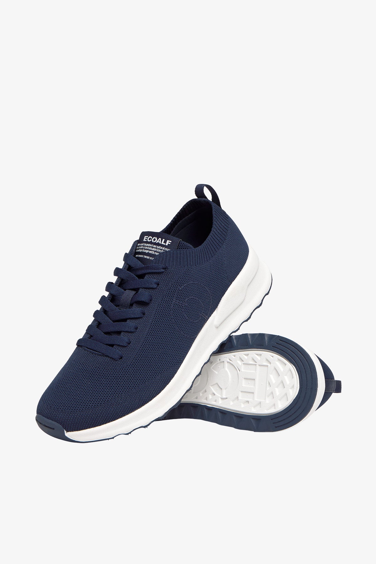 zapatilla-conde-knit-de-ecoalf-punto-azul-marino-hombre-ligera image 2