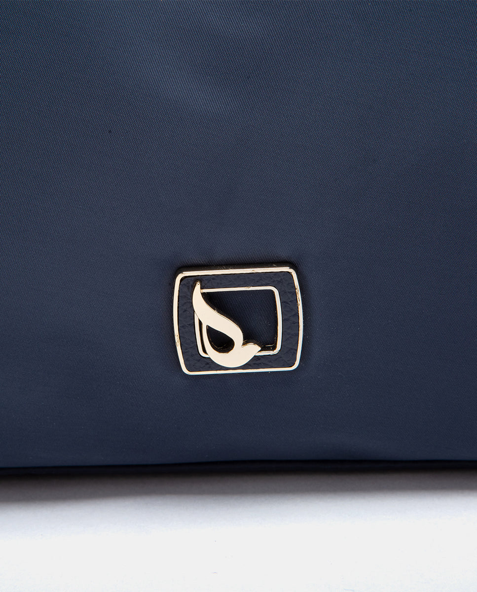 abbacino-bolso-de-mano-azul-de-materiales-reciclados-con-bandolera image 7
