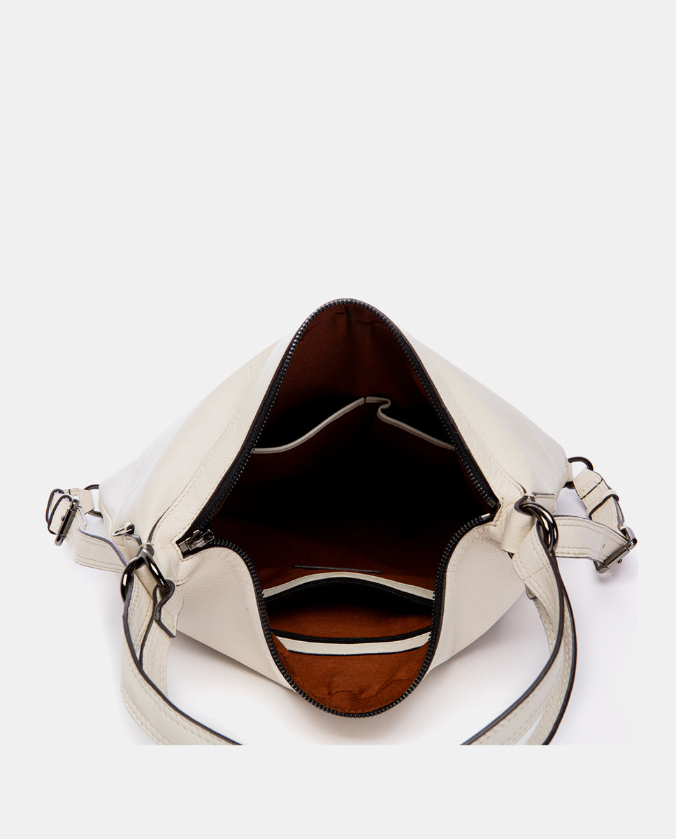 abbacino-bolso-mochila-mujer-piel-premium-beige-convertible image 6